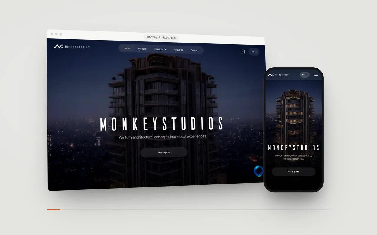 Monkey Studios, Štúdio 3D architektonických vizualizácií