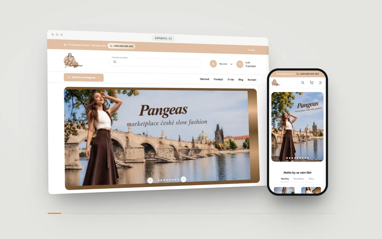 Pangeas, Multivendor marketplace