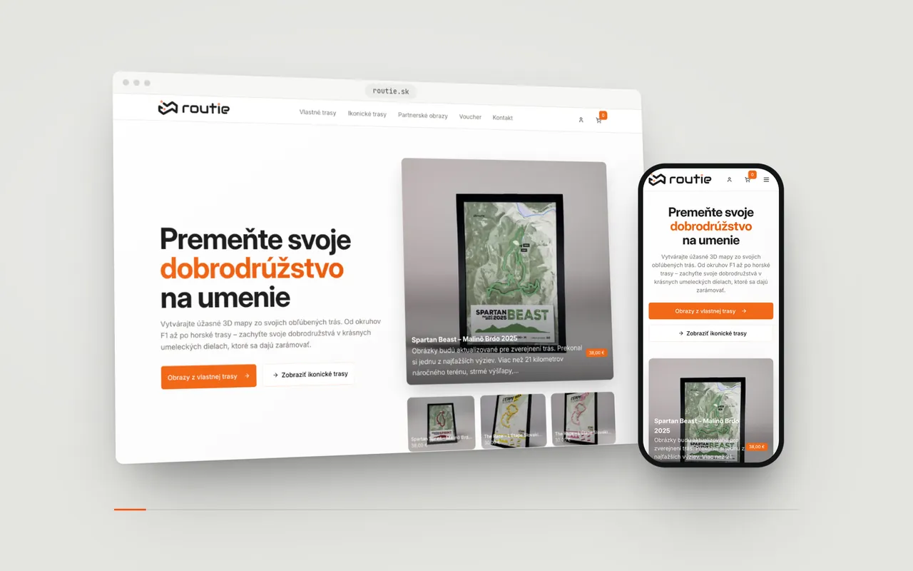Routie, E-shop s mapovými artworkmi